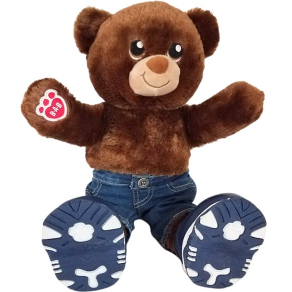 BUILD-A-BEAR WORKSHOP National Teddy Bear Day 2018 Brown Teddy Bear 15" Plush - Picture 1 of 7